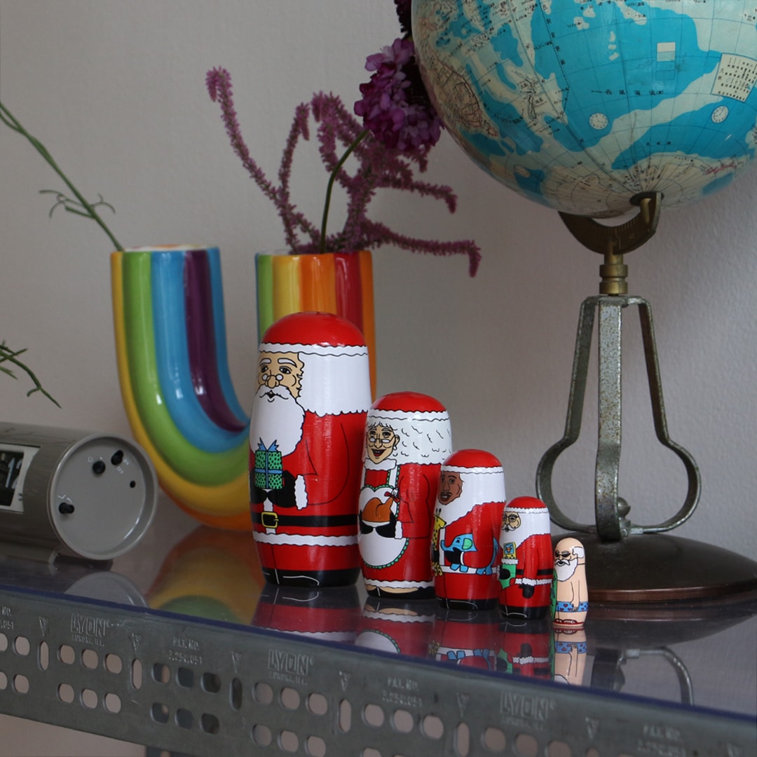ワールドメリークリスマス | サンタのマトリョーシカ | BRANDS