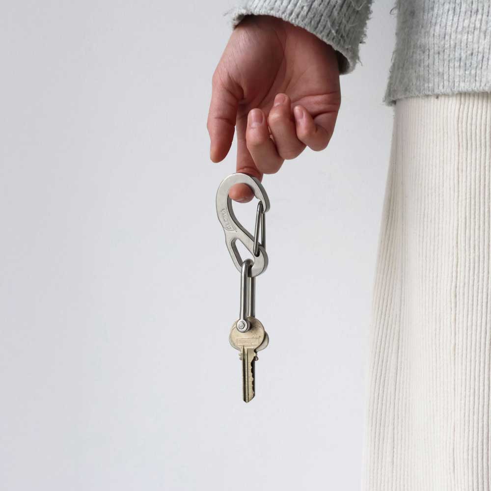 Set】GLOMA グローマ カラビナ 1502 & ロングシャックル 202