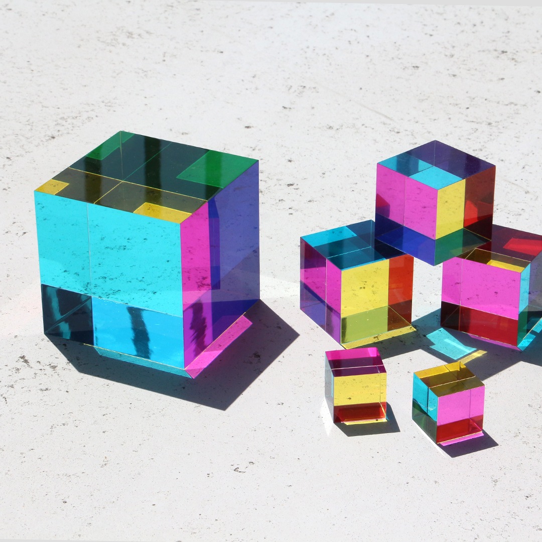 オリジナル CMY キューブ 