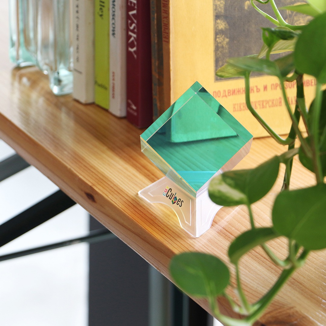 オリジナルCMYキューブ50mm＆95mm用スタンド | ALLITEMS | DETAIL