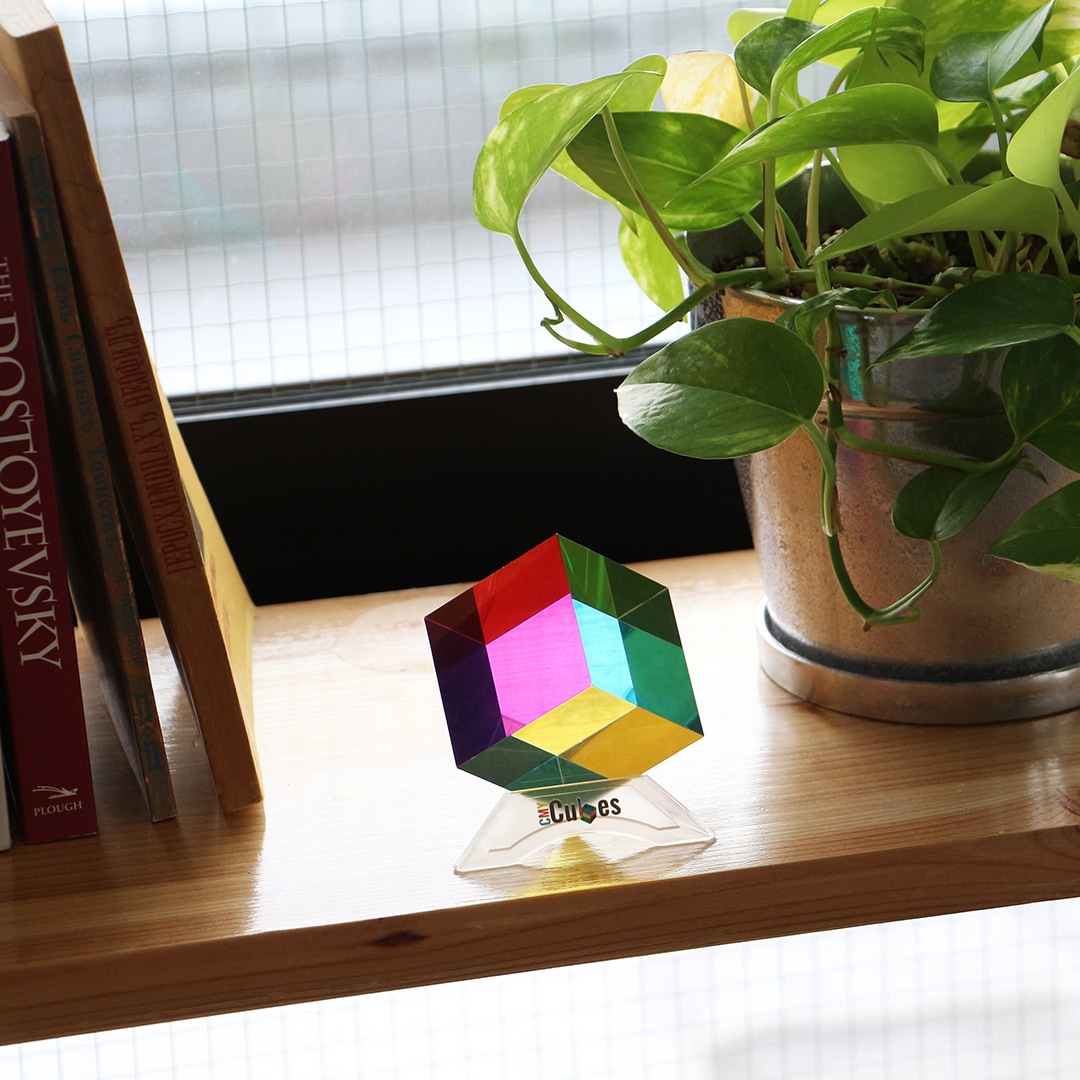 オリジナルCMYキューブ50mm＆95mm用スタンド | ALLITEMS | DETAIL