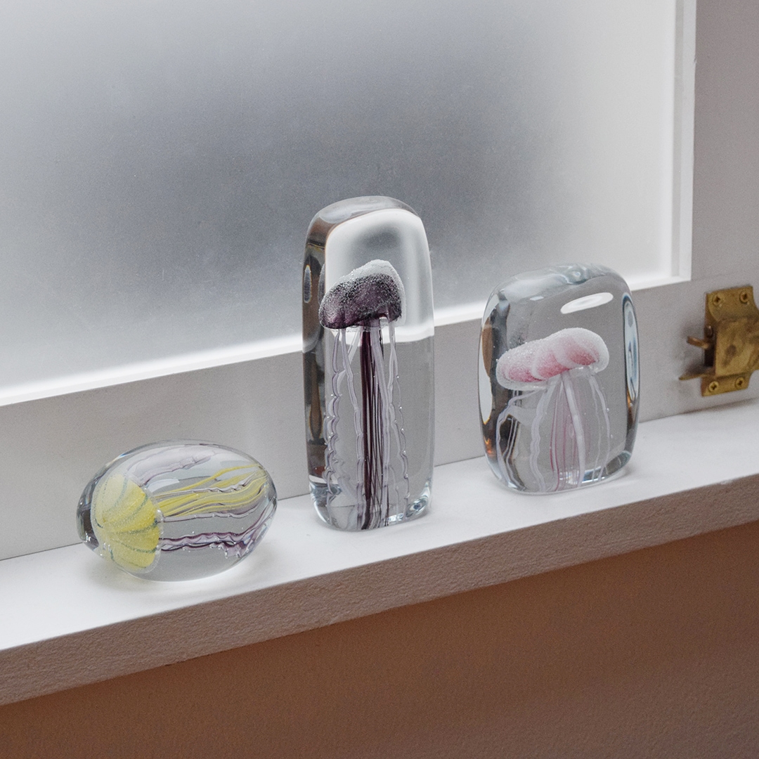 エルテ　置物 ジェリーフィッシュ ツイストレッグ 