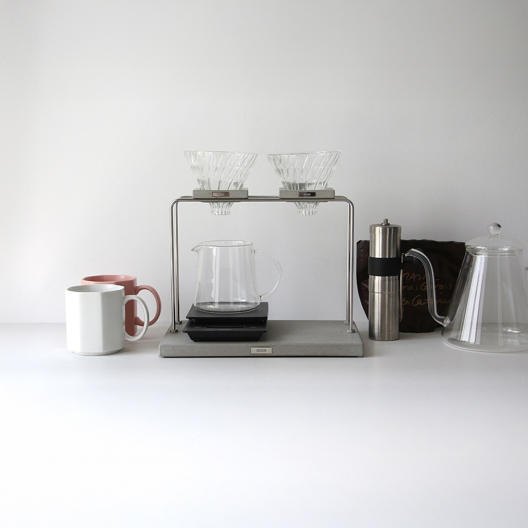 ANAheim モルタル コーヒー ドリッパー スタンド 