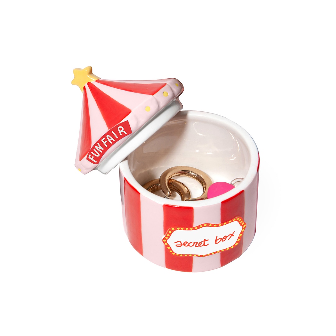 DOIY ファンフェア ストレージ ボックス | サーカステントモチーフの