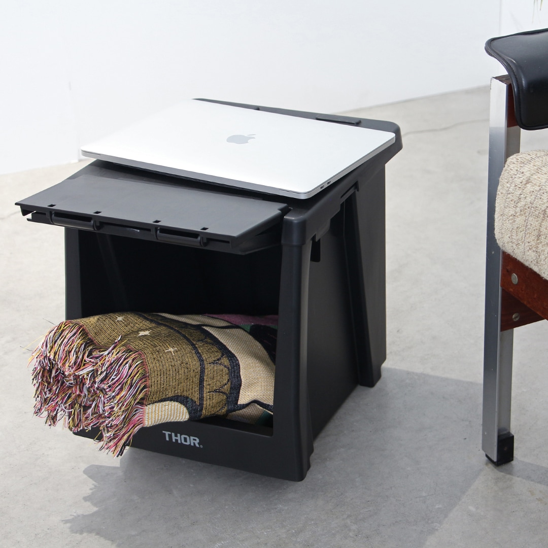 THORスタッキングシェルフ20L黒×6 4_000000002541.jpg?1731463283