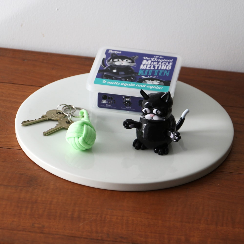 レアアイテム・オールー OOLOO ボンゾのお友達の猫 MERRYTHOUGT メルティング キトゥン | 何度でもつくって楽しめる黒猫キット