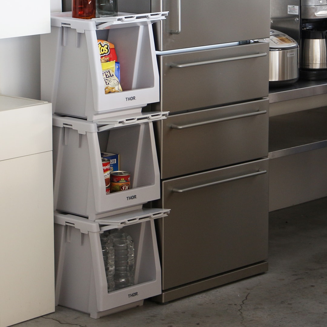 セット】THOR スタッキング シェルフコンテナー 