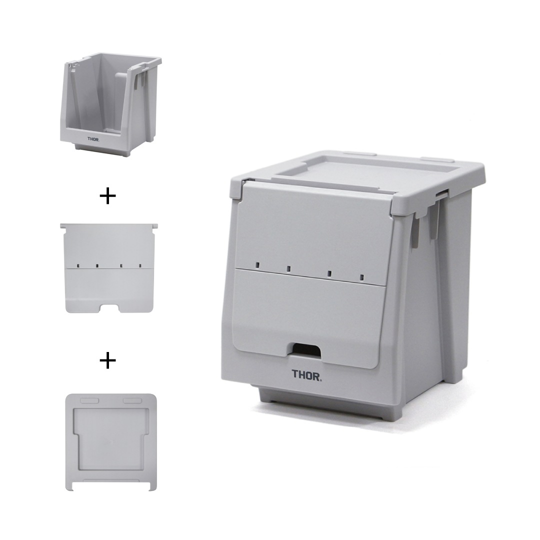 セット】THOR スタッキング シェルフコンテナー 