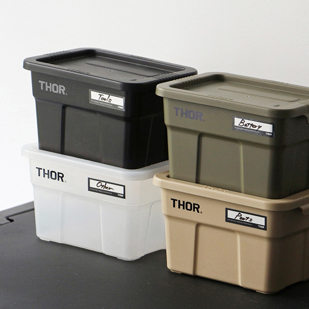 【4個セット】NEIGHBORHOOD THOR . MINI TOTES THOR｜Mini Totes With Lid DC/コンテナ 収納ボックス - CDC