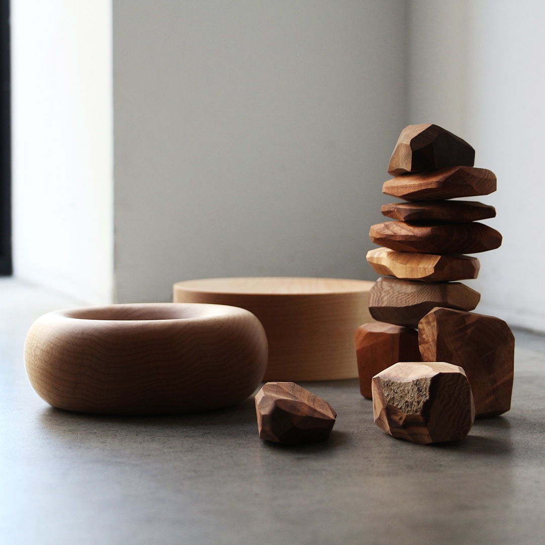 nodel design 入念 Blocken オーク ノデルデザイン 積み木
