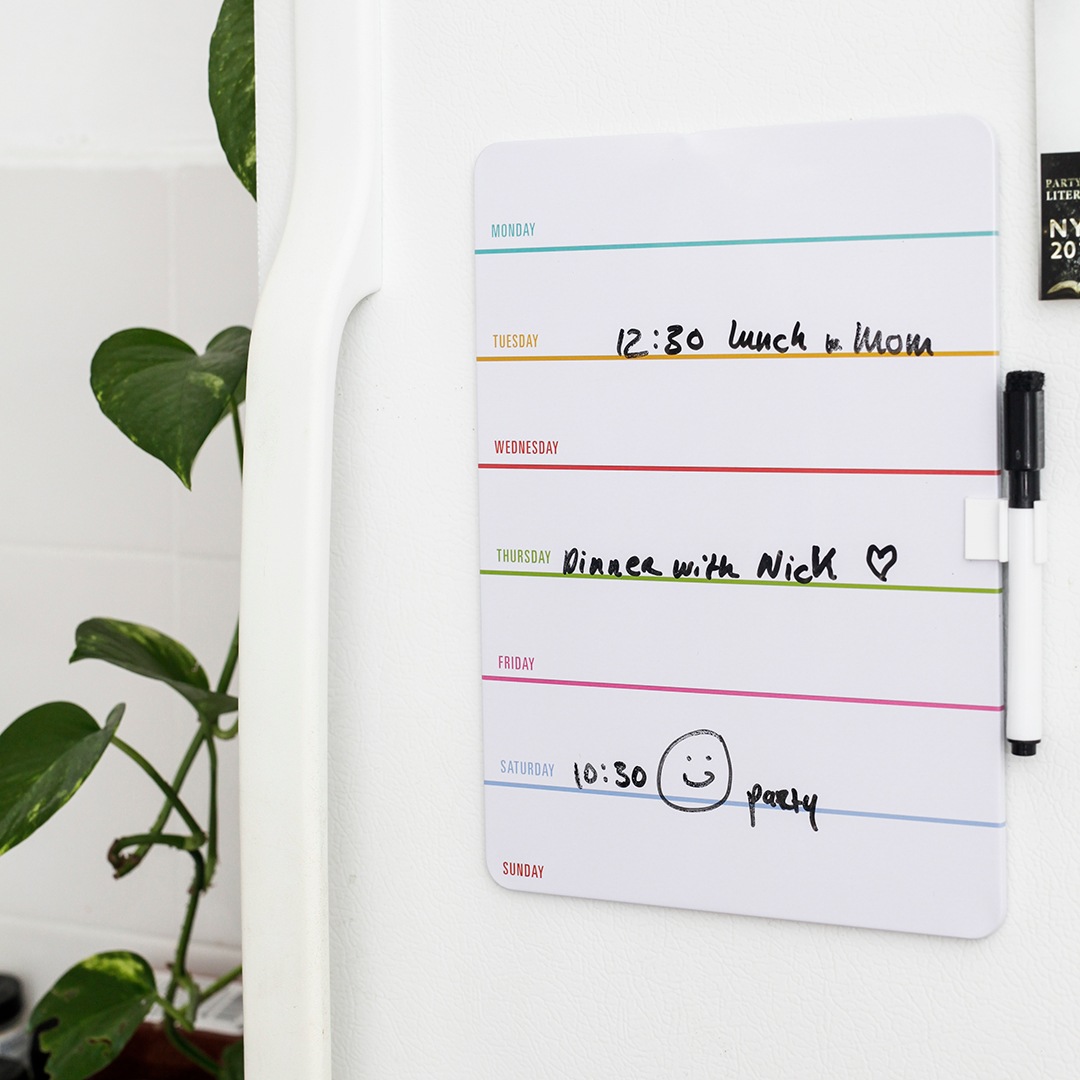 ウィークリードライイレースボード スケジュールボード BRANDS,KIKKERLAND DETAIL ONLINE STORE