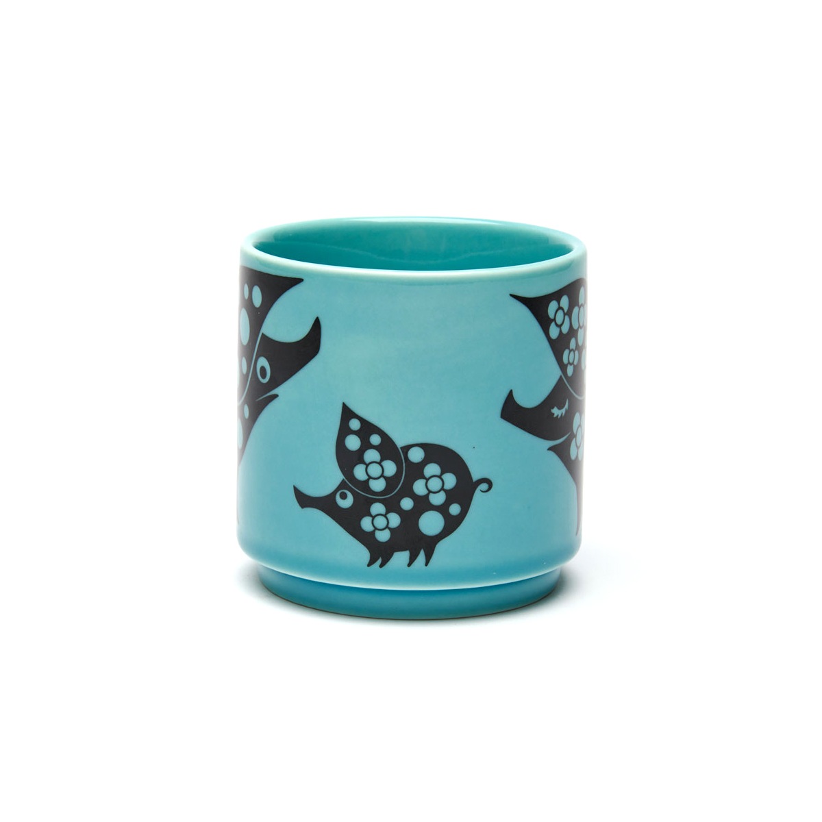 ホーンジー マグ "ピギーファミリー ティール" | ヴィンテージデザインのブタモチーフのマグ | BRANDS,Magpie x HORNSEA |  DETAIL ONLINE STORE 希少　ビンテージ　アメリカ　マグ　マホーンマグ　mahon mag