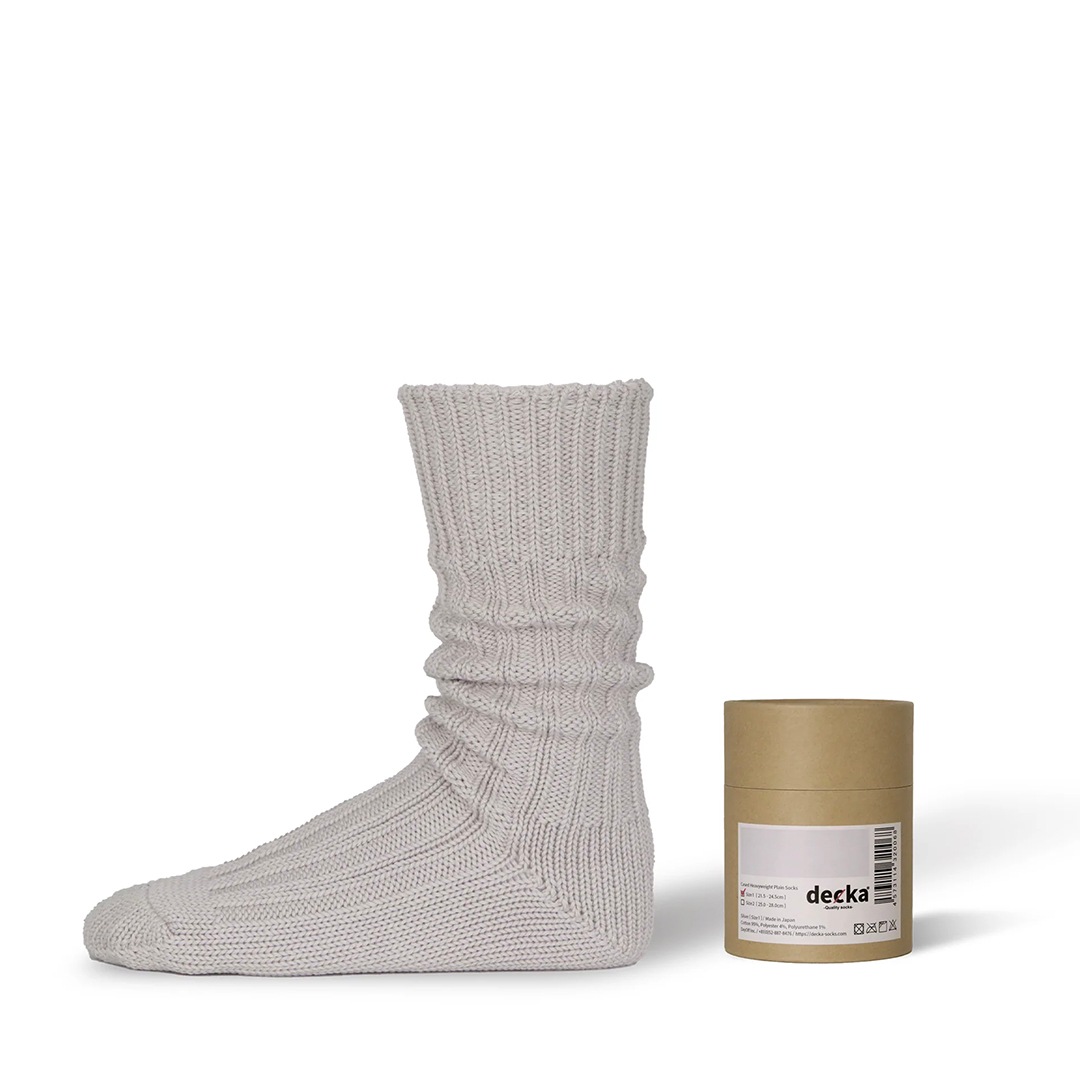 ケースド ヘビーウェイト プレイン ソックス -1stコレクション- | 厚手