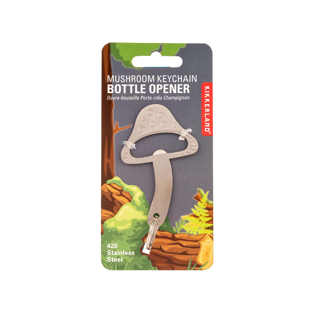 KIKKERLAND マッシュルーム キーチェーン ボトル オープナー | キノコ