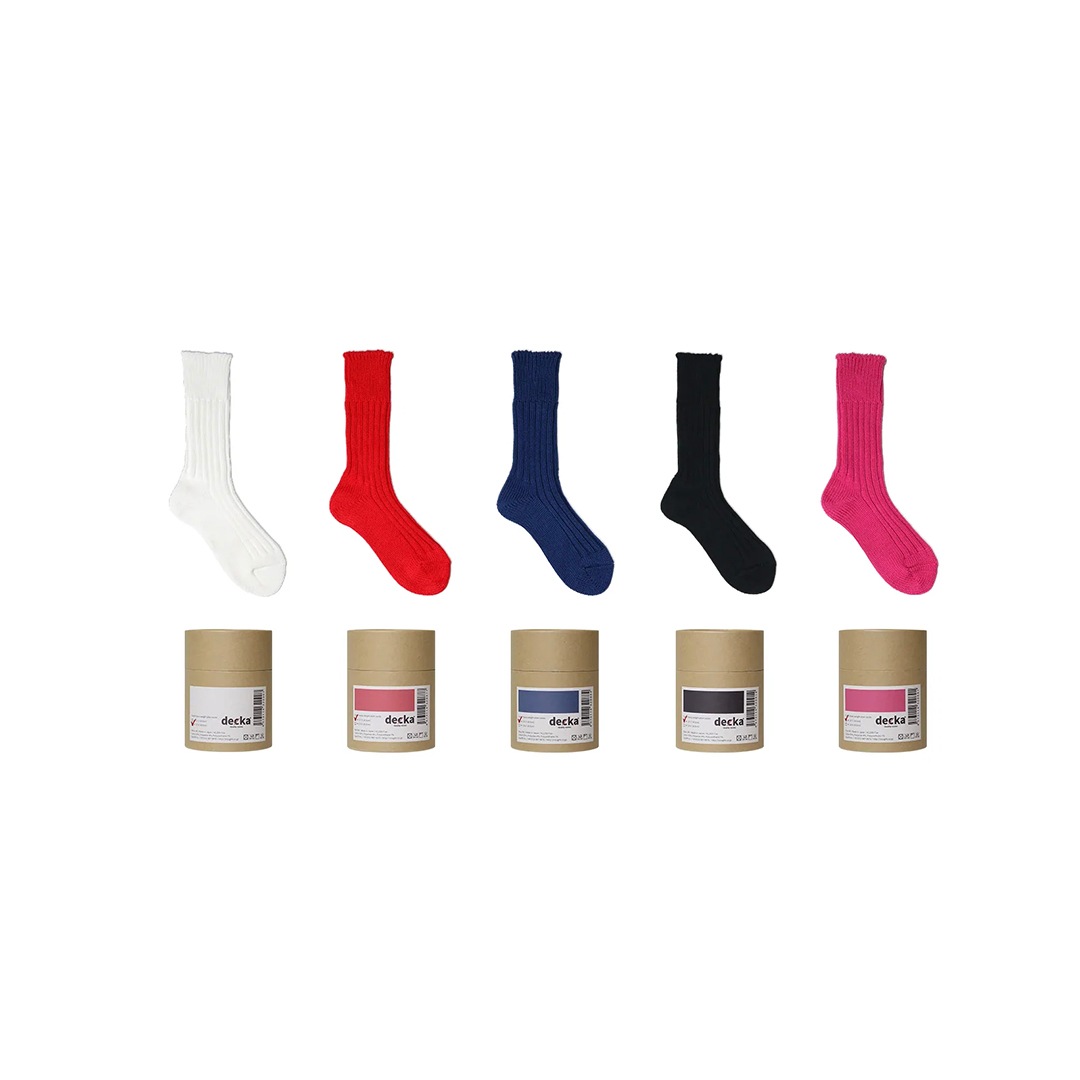 ケースド ヘビーウェイト プレイン ソックス -2ndコレクション- | 厚手