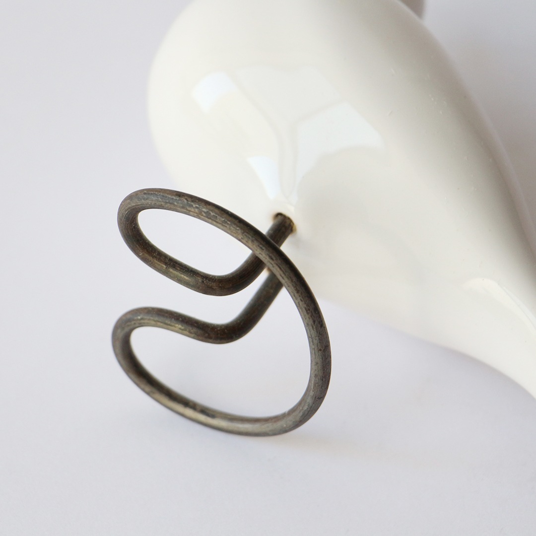 セラミックバード "ホワイトピジョン" 鳥のオブジェ BRANDS,Jehn Ceramics DETAIL ONLINE STORE