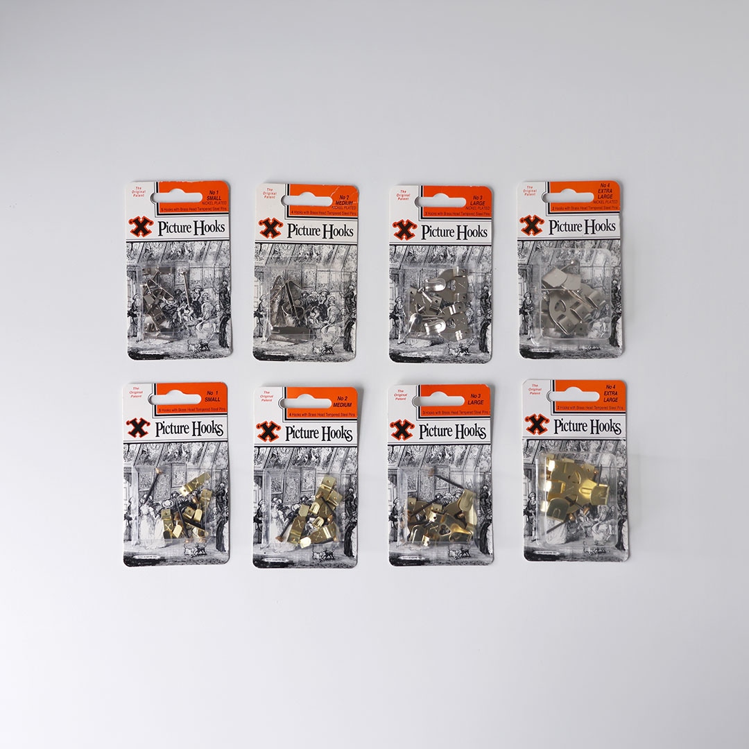 Frank Shaw エックス ピクチャー フック No1 set of 5 