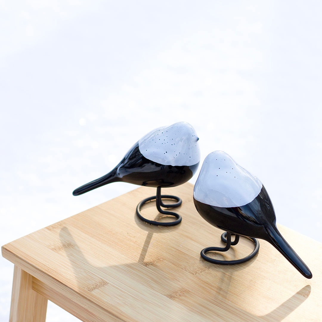 アンティーク　エタン水差し【-殻から出てくる雛鳥-】ジャン・ガルニエ Jehn Ceramics セラミックバード 