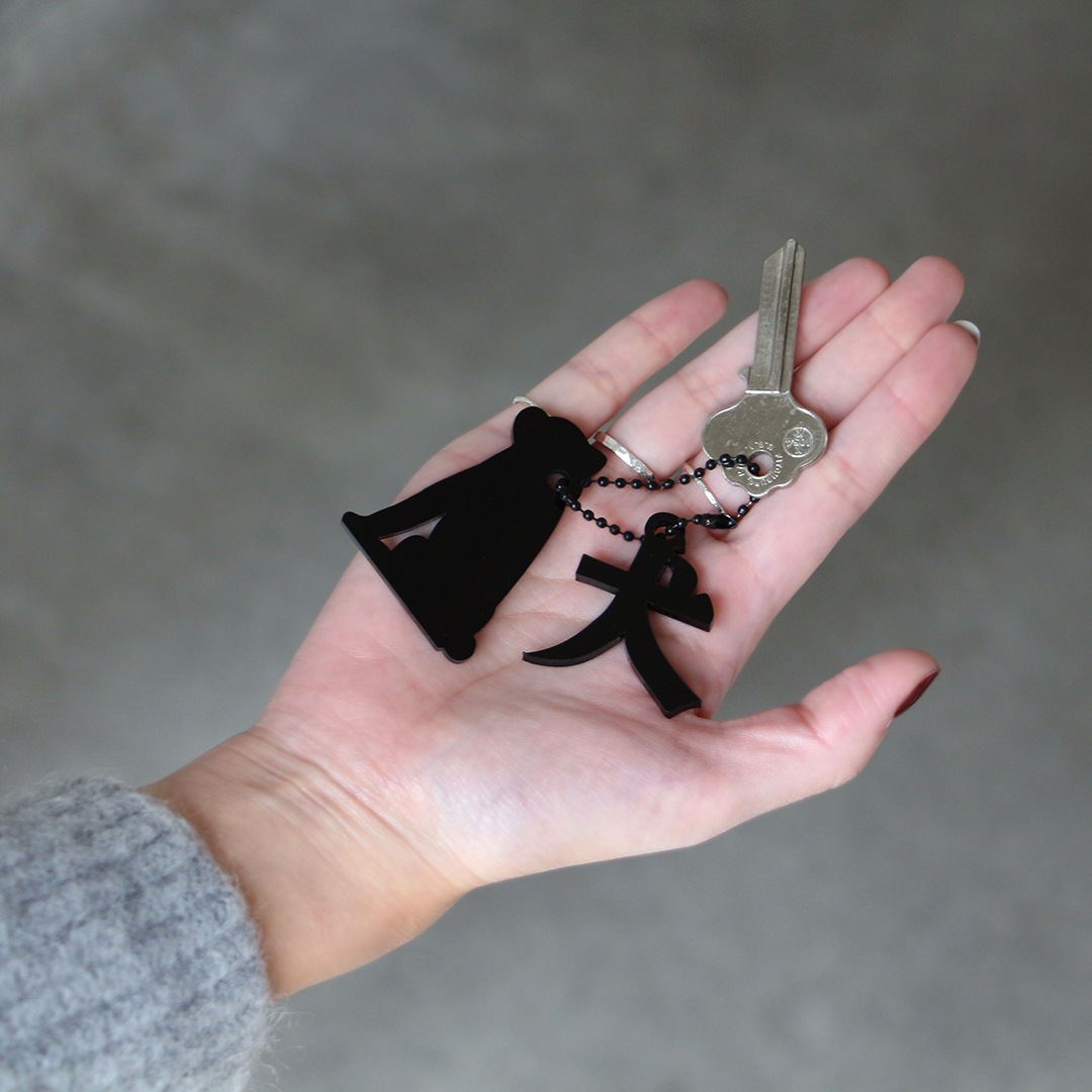 アクリル キーリング 111 