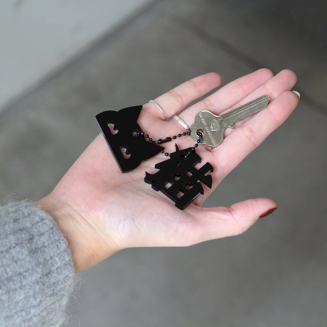 アクリル キーリング 222 