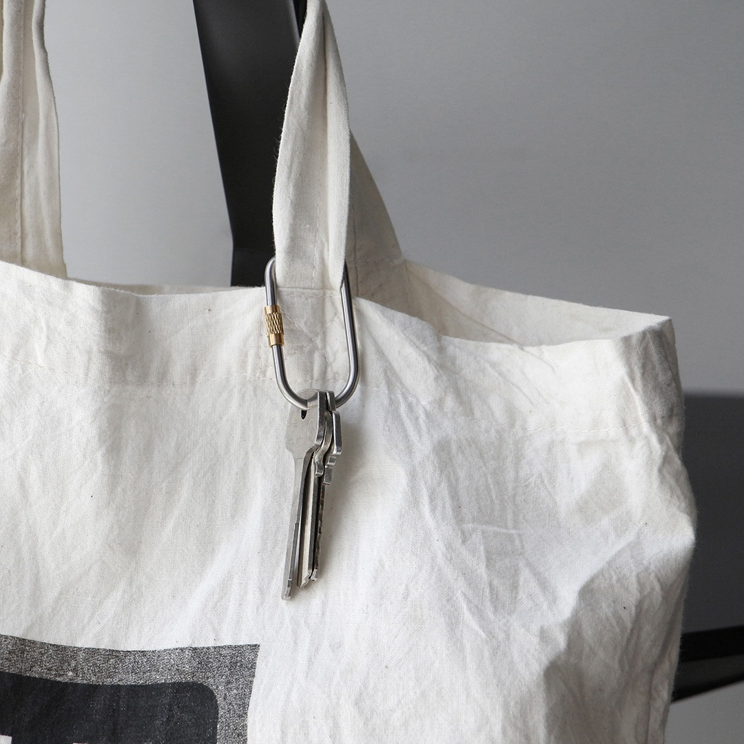 チタニウム スクリュー ロック キーリング 