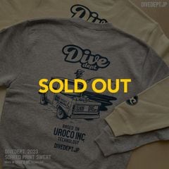 DIVEDEPT. SOAKED PRINT SWEAT 2023 DSPS-0010