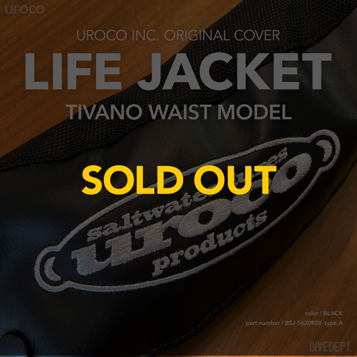 グランドセール UROCO ULJ-0021 JACKET LIFE COVER ORIGINAL ウェア