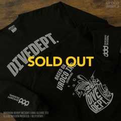 DIVEDEPT. SHOPPERS BIG LONG SLEEVE TEE DBLS-0027
