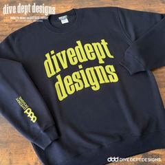 DIVEDEPT. BTS FLOCKY PRESS RAISED BACK SWEAT DBRS-0072