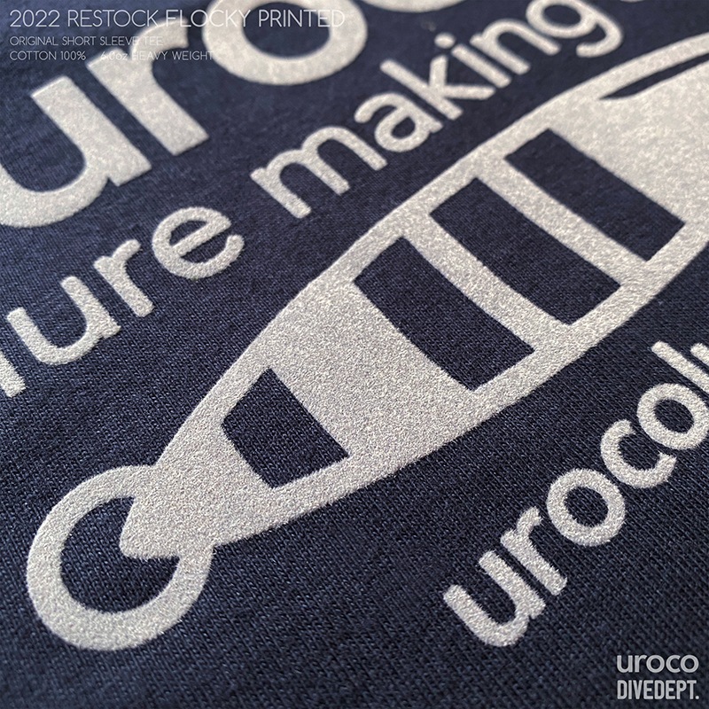 UROCO 2022 RESTOCK FLOCKY PRINTED SHORT SLEEVE TEE UFS-0001