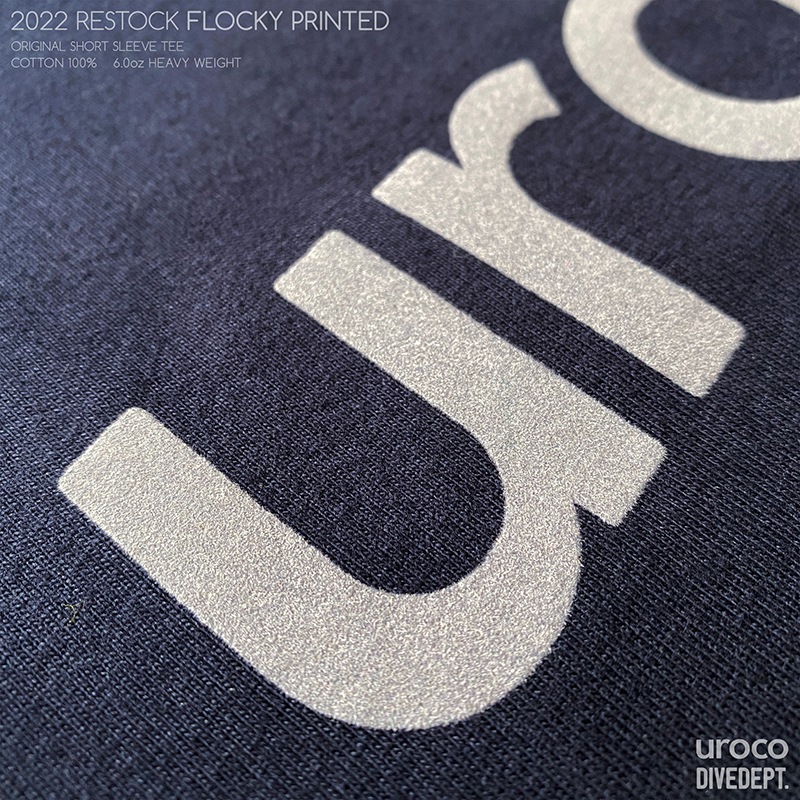 UROCO 2022 RESTOCK FLOCKY PRINTED SHORT SLEEVE TEE UFS-0001