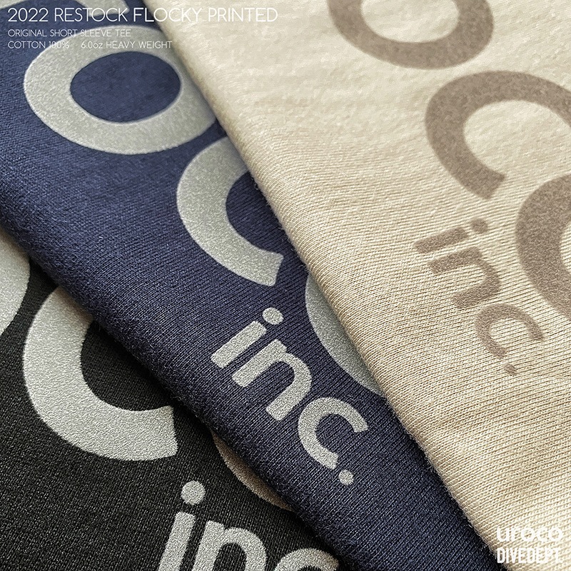 UROCO 2022 RESTOCK FLOCKY PRINTED SHORT SLEEVE TEE UFS-0001