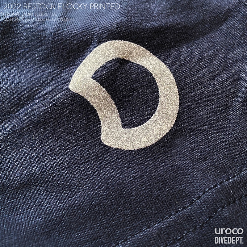 UROCO 2022 RESTOCK FLOCKY PRINTED SHORT SLEEVE TEE UFS-0001