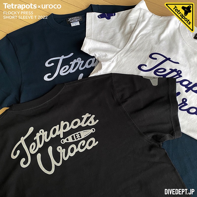 TETRAPOTSUROCO 2022 FLOCKY PRESS SHORT SLEEVE TEE TUFS-0007