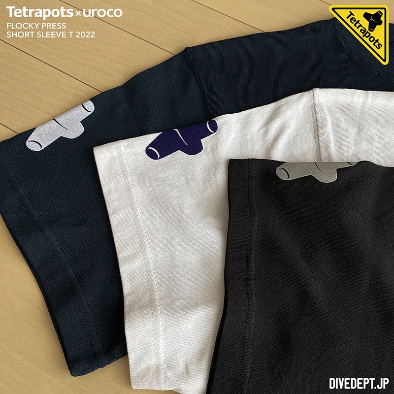 TETRAPOTSUROCO 2022 FLOCKY PRESS SHORT SLEEVE TEE TUFS-0007