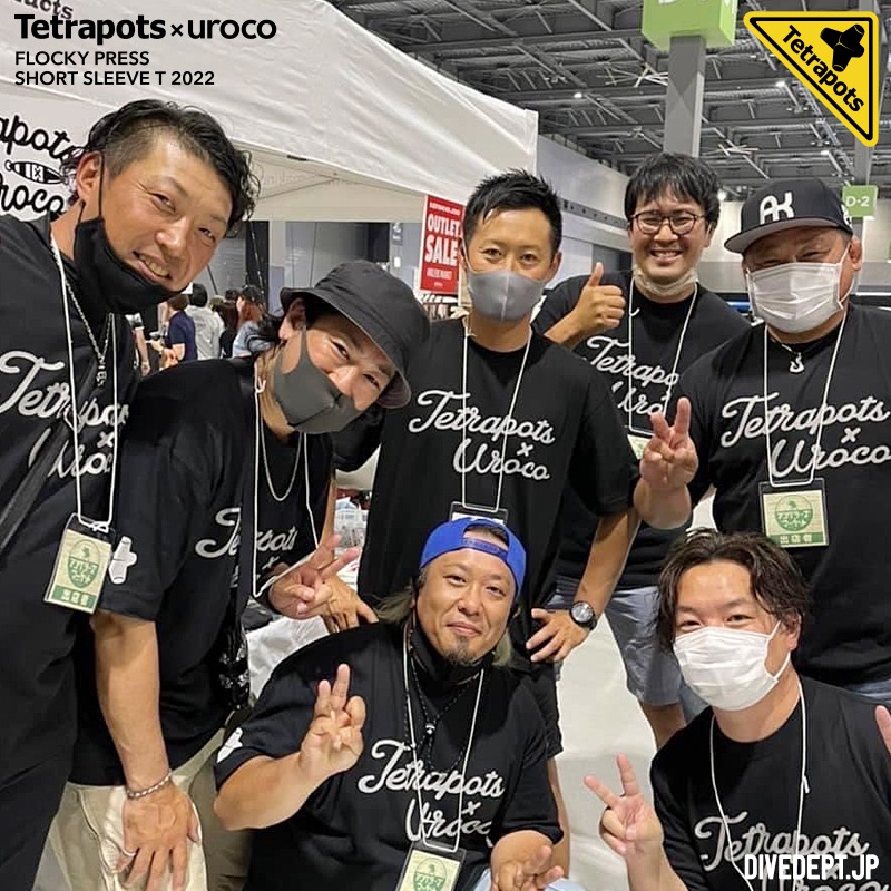 TETRAPOTSUROCO 2022 FLOCKY PRESS SHORT SLEEVE TEE TUFS-0007