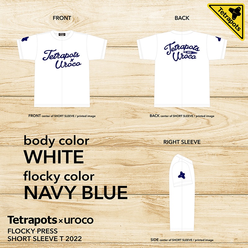 TETRAPOTSUROCO 2022 FLOCKY PRESS SHORT SLEEVE TEE TUFS-0007