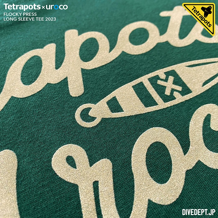 TETRAPOTSUROCO 2023 FLOCKY PRESS LONG SLEEVE TEE TUFL-0008