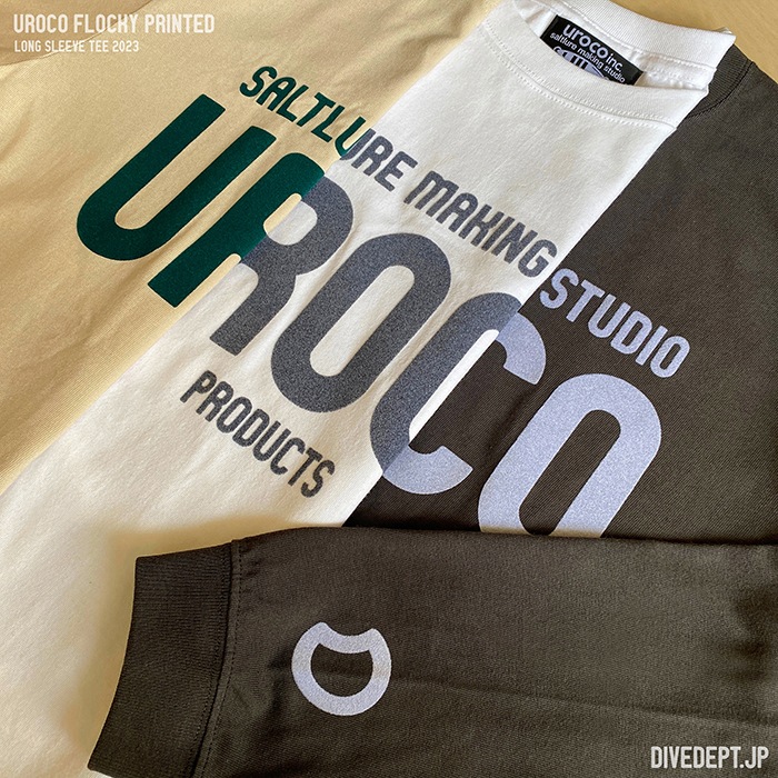 UROCO 2023 FLOCKY PRESS LONG SLEEVE TEE UFL-0009