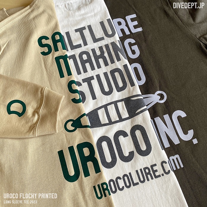 UROCO 2023 FLOCKY PRESS LONG SLEEVE TEE UFL-0009