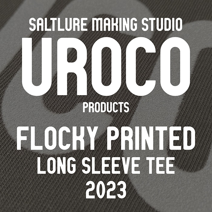 UROCO 2023 FLOCKY PRESS LONG SLEEVE TEE UFL-0009