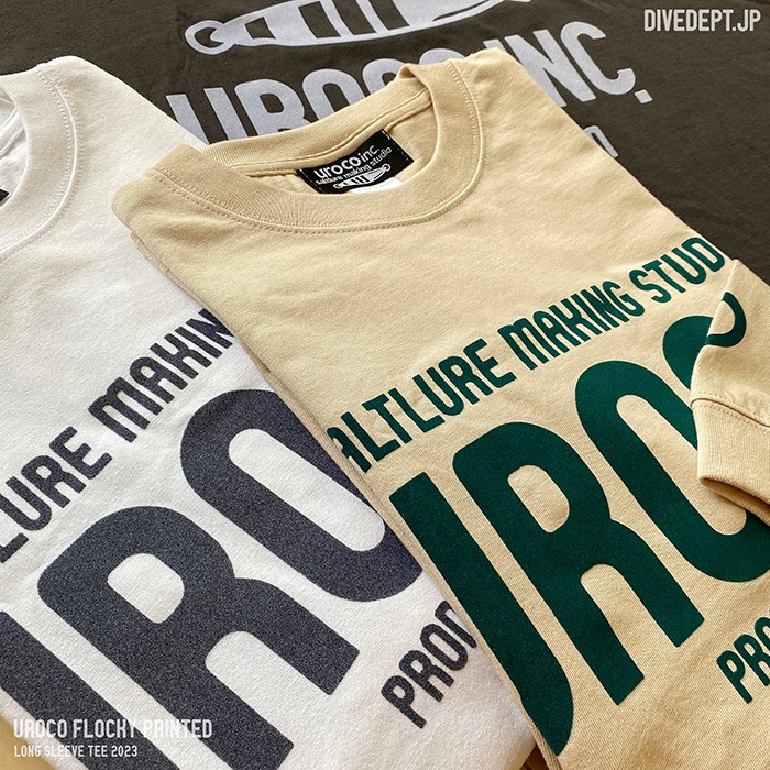 UROCO 2023 FLOCKY PRESS LONG SLEEVE TEE UFL-0009