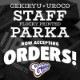 UROCO FLOCKY PRESS STAFF PARKA 2023 UFSP-0011