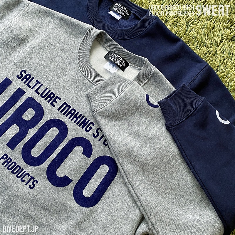 UROCO 2023 FLOCKY PRESS RAISED BACK SWEAT UFRS-0013