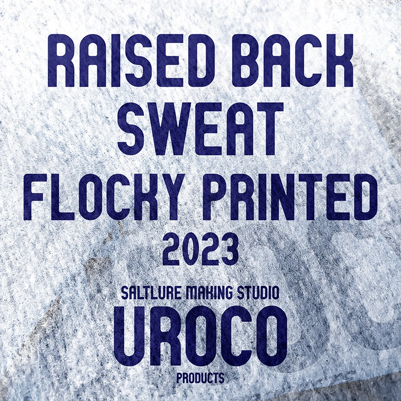 UROCO 2023 FLOCKY PRESS RAISED BACK SWEAT UFRS-0013