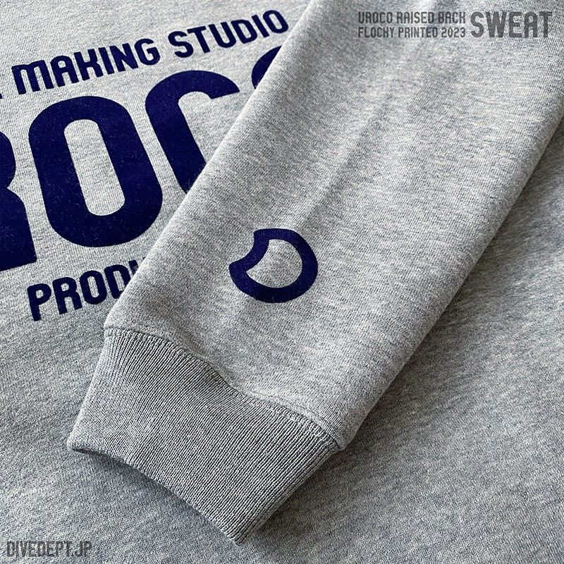 UROCO 2023 FLOCKY PRESS RAISED BACK SWEAT UFRS-0013