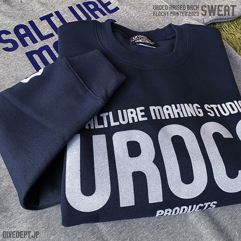 UROCO 2023 FLOCKY PRESS RAISED BACK SWEAT UFRS-0013