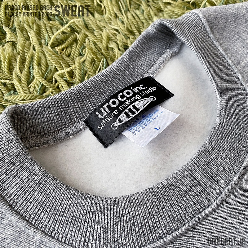 UROCO 2023 FLOCKY PRESS RAISED BACK SWEAT UFRS-0013