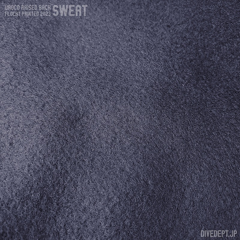 UROCO 2023 FLOCKY PRESS RAISED BACK SWEAT UFRS-0013