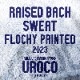 UROCO 2023 FLOCKY PRESS RAISED BACK SWEAT UFRS-0013